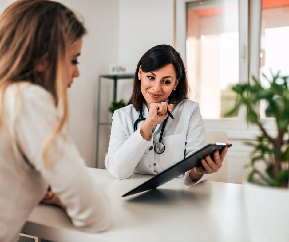 Consulting with a Healthcare Professional