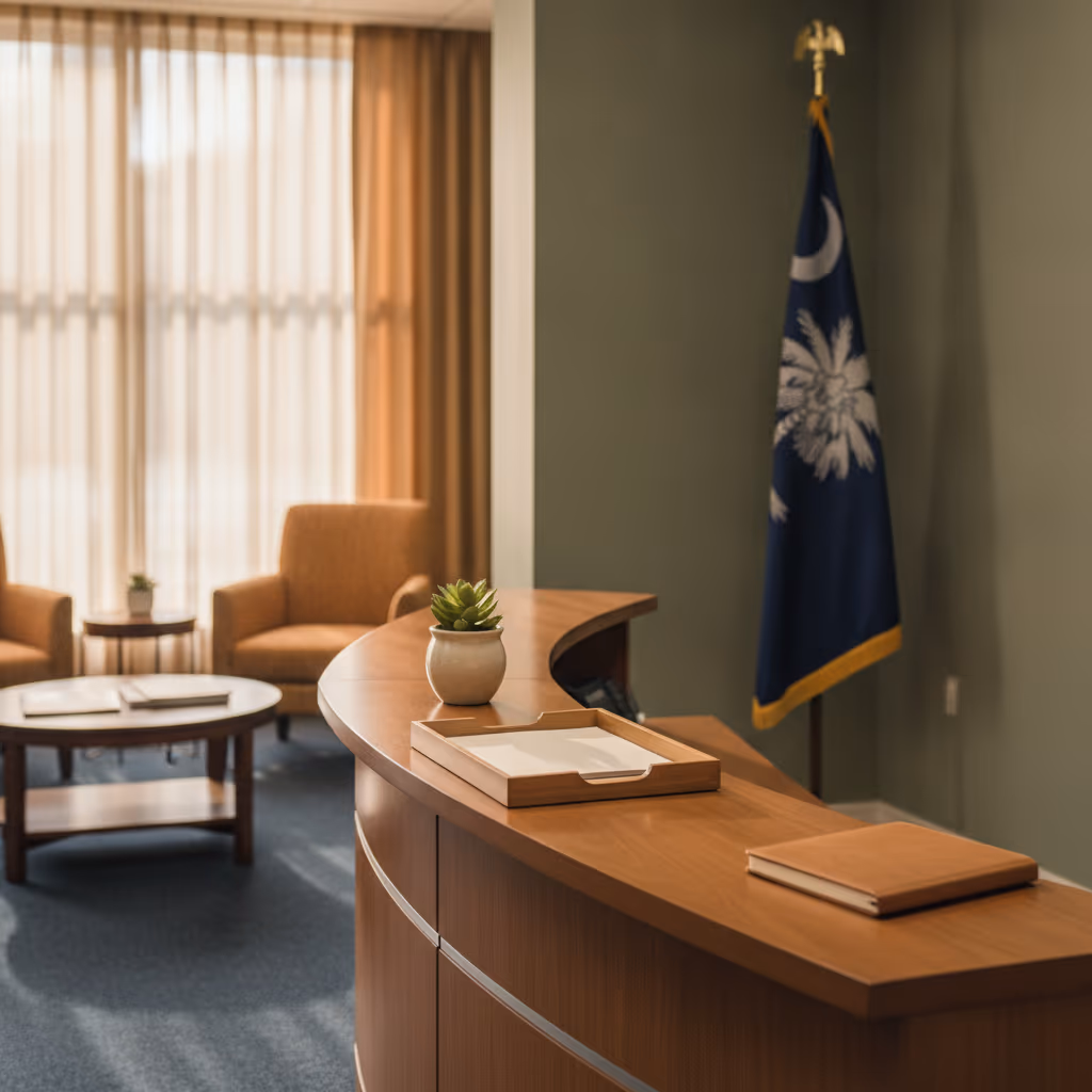 A South Carolina state government administrative building
