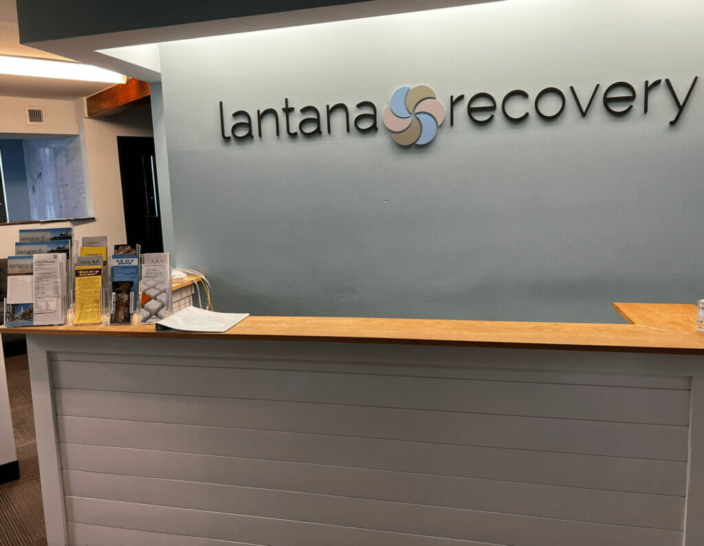 Lantana Recovery front desk